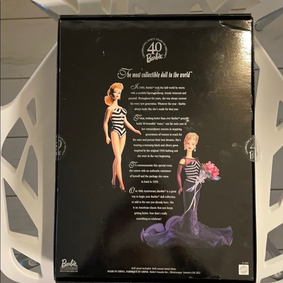 BARBIE!!!! The 40th Anniversary Barbie! - Picture 2 of 10